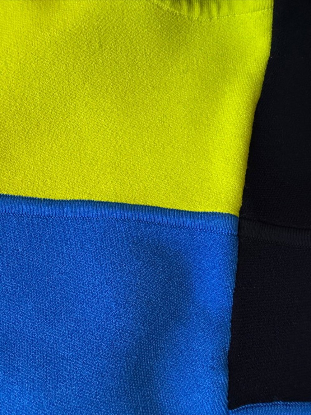 adidas by Stella McCartney Blue Colorblock Crop Top Skirt Set | XS - Picture 4 of 4